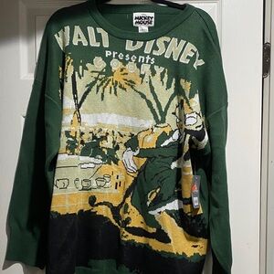 Disney store Walt Disney presents goofy sweater sz xl